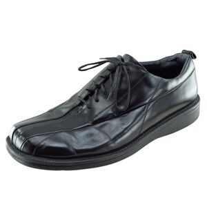 State Street Shoes Sz 10.5 M‎ Black Derby Oxfords Synthetic Men